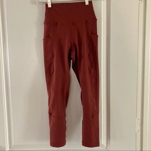 Senita Athletics Sonoma 7/8 Legging Bronze Size XS